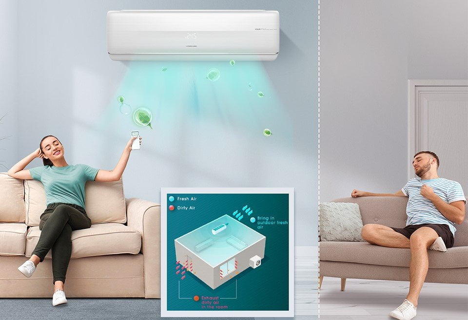 Hisense klima uređaj Fresh Master HiNano 12K - INVERTER