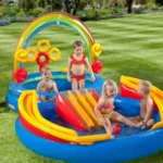Intex bazen za djecu RAINBOW 297x193x135cm 57453