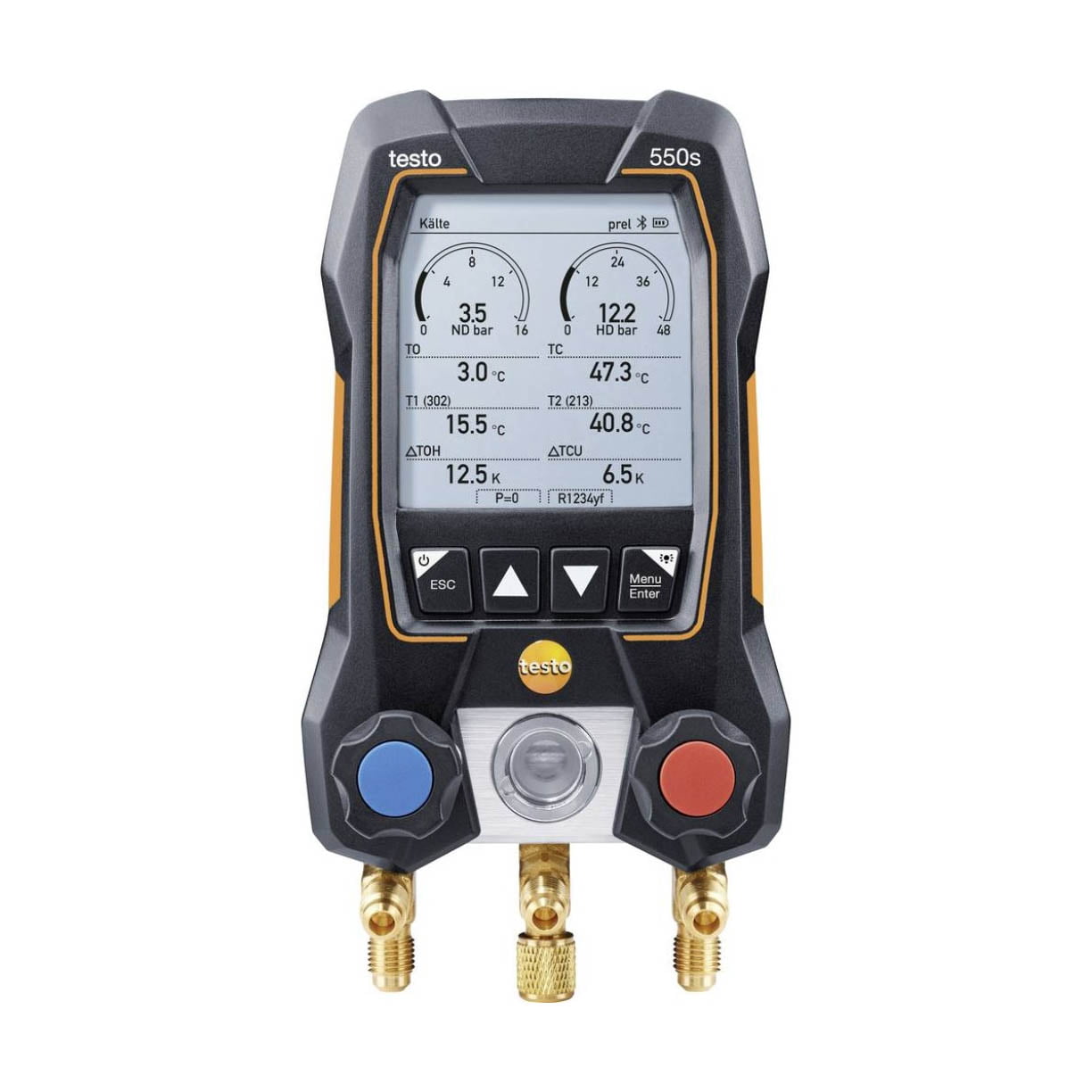 Testo mjerač za rashladno sredstvo 550s Basic Kit