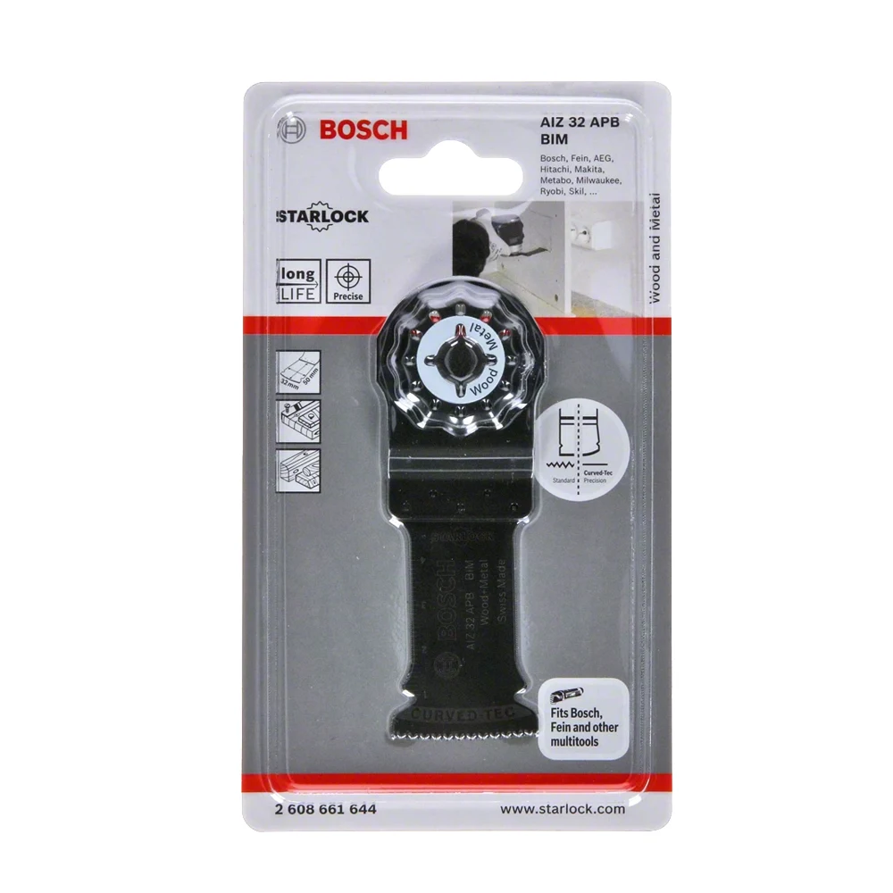 BOSCH nož za multi višenamjenske alate za metal i drvo Starlock AIZ 32
