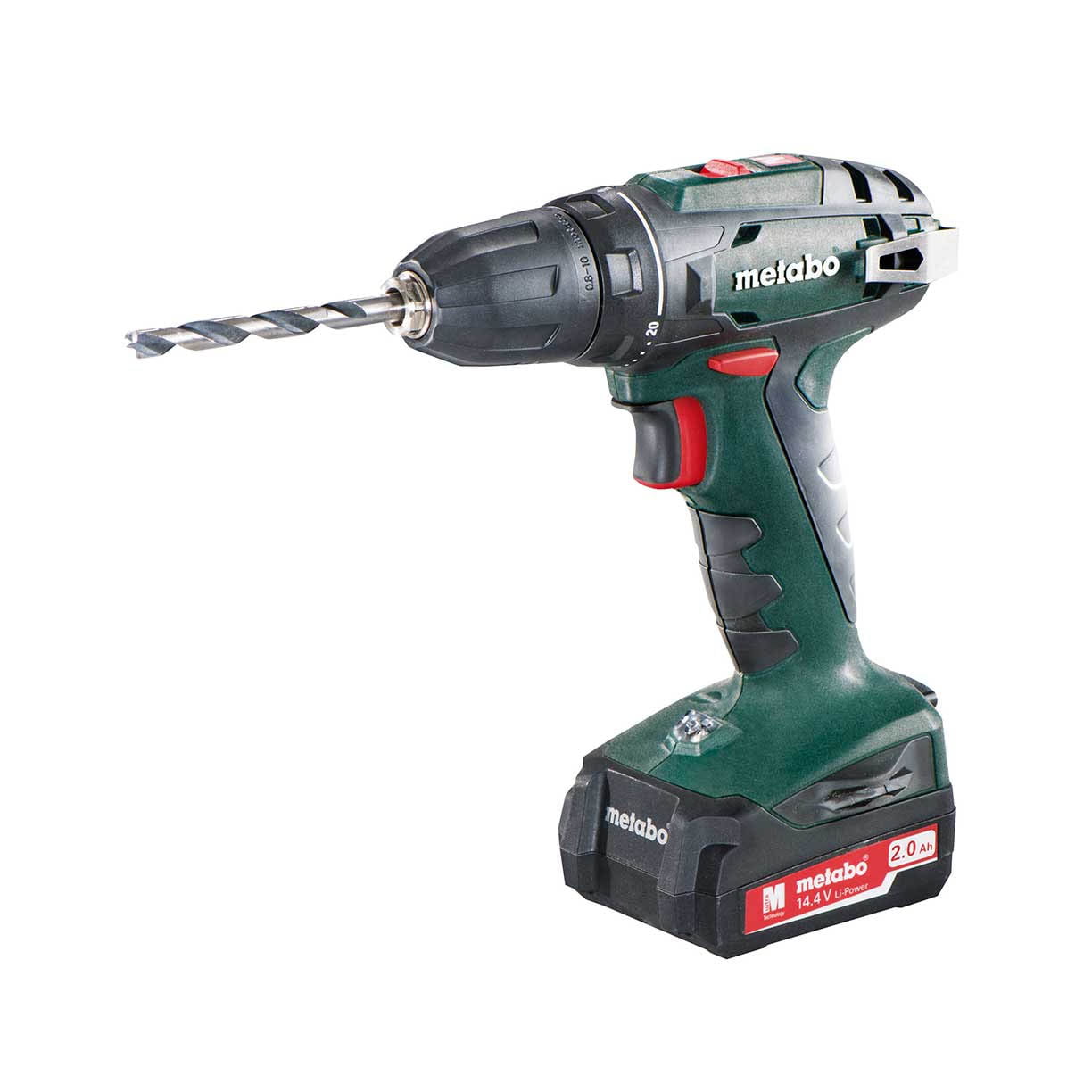 Metabo aku bušilica odvijač BS 14.4 2x2.0Ah SC 30 + kofer