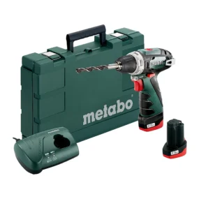 Metabo aku bušilica odvijač PowerMaxx BS Basic 12V 2x2.0Ah LC 12 + Kofer