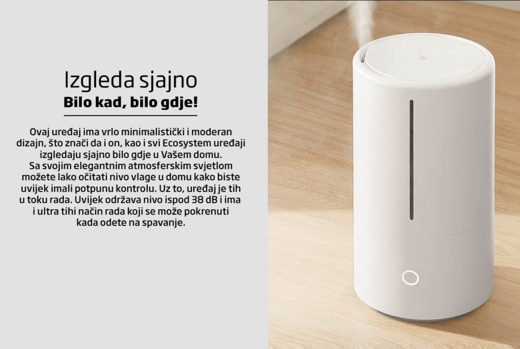 Xiaomi Mi pametni antibakterijski ovlaživač vazduha
