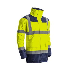 Coverguard signalizirajuća zaštitna Hi-viz jakna KETA žuto-plava