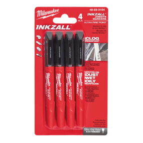 Milwaukee set 4 permanentna INKZALL markera 48223154 - CRNI