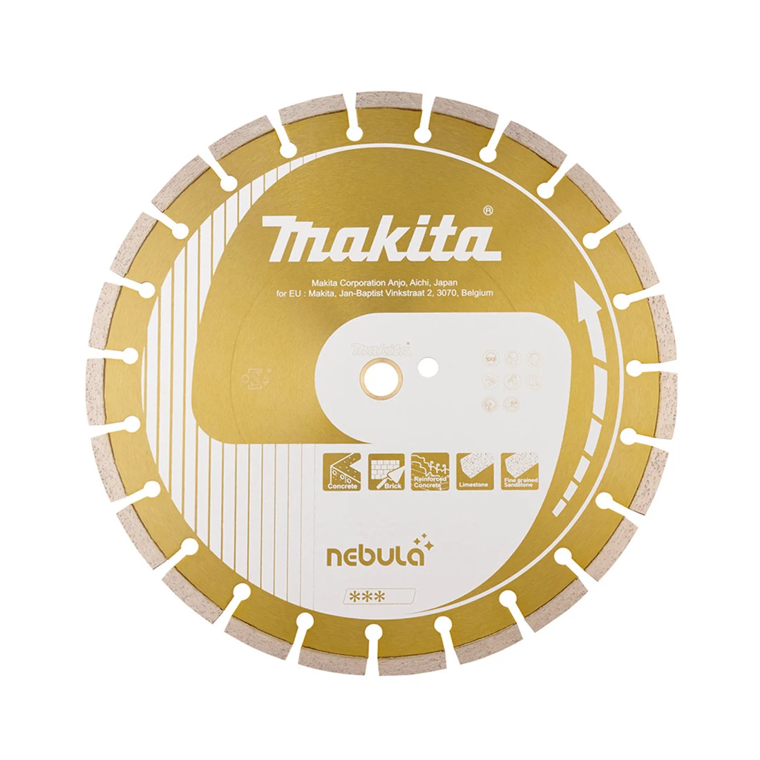 B-54053 Makita dijamantska ploča 350x25.4 NEBULA B-54053