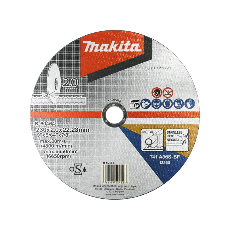 B-60464 Makita rezna ploča za inox B-60464 Ø230 mm
