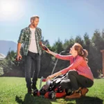 Einhell SET aku kosilica kosačica za travu BRUSHLESS Power X-Change GE-CM 43 Li M Kit 2x 4Ah 2x punjač