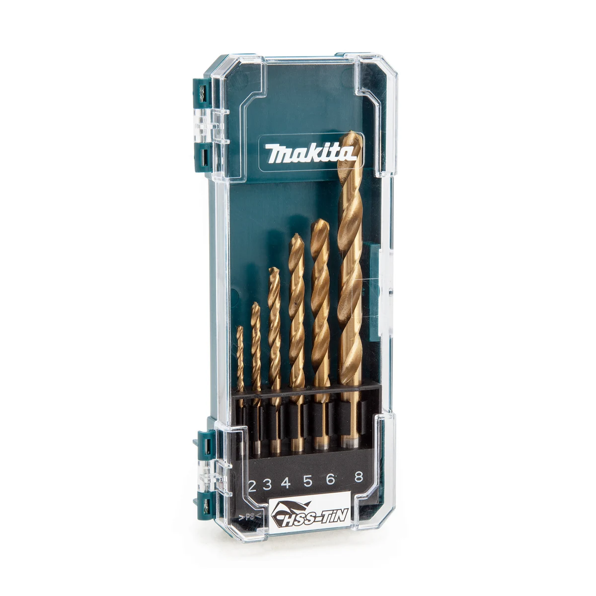 makita-D72833 Makita 6-dijelni set burgija borera za metal HSS-TIN D-72833