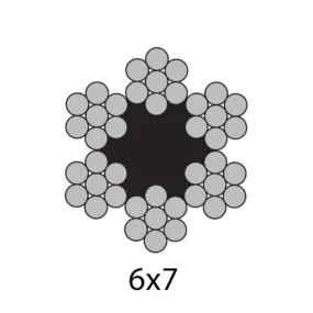 Vormann čelična sajla 6x7