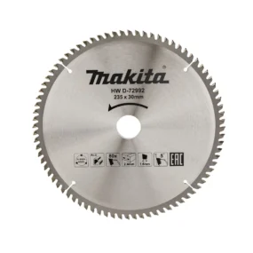 Makita rezni list za aluminijum TCT 235x30mm 80z D-72992