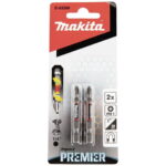 Makita torzioni bit Premier dvostruki PH1-PH2-PH3-PZ1-PZ2 50mm