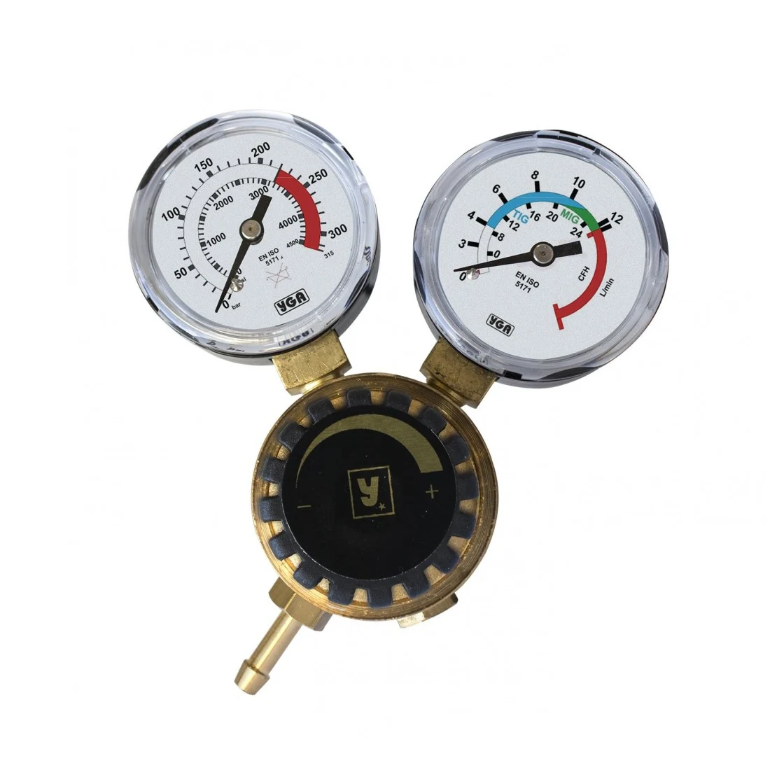 Telwin reducir ventil regulator sa manometrima 12 LMIN CO2-Argon 722119