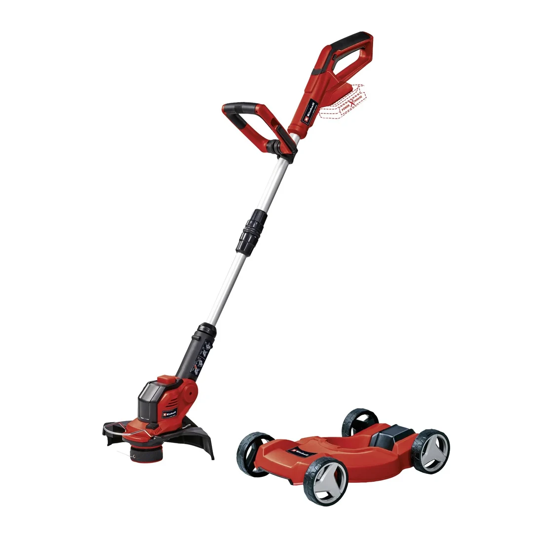 GE-CT-18-28 Li-TC Einhell aku trimer za travu sa trimer kolicima Power X-Change GE-CT 18/28 Li TC-Solo