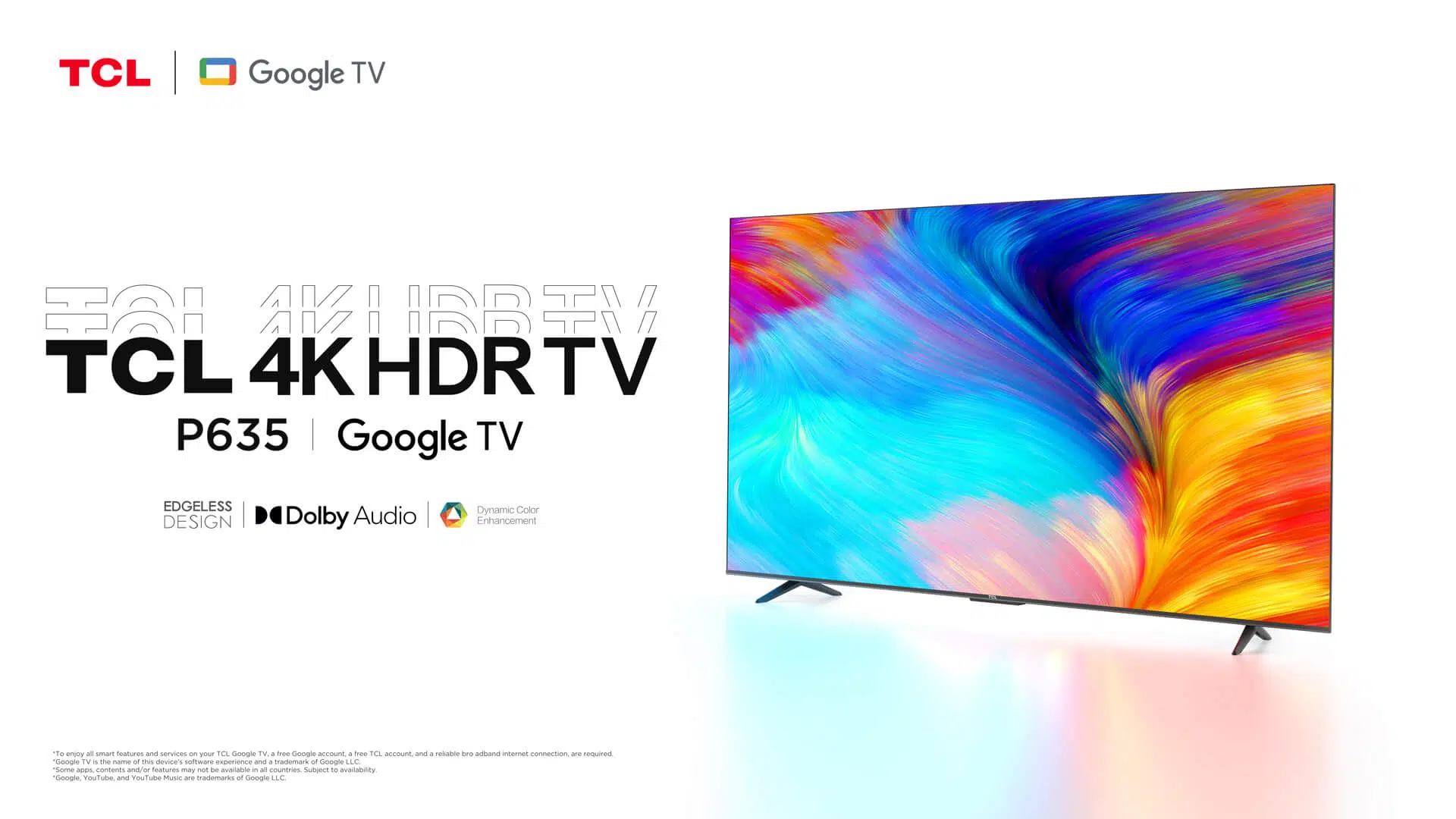 P635-KV-RGB TCL 50'' 4K LED HDR televizor 50P635 Android