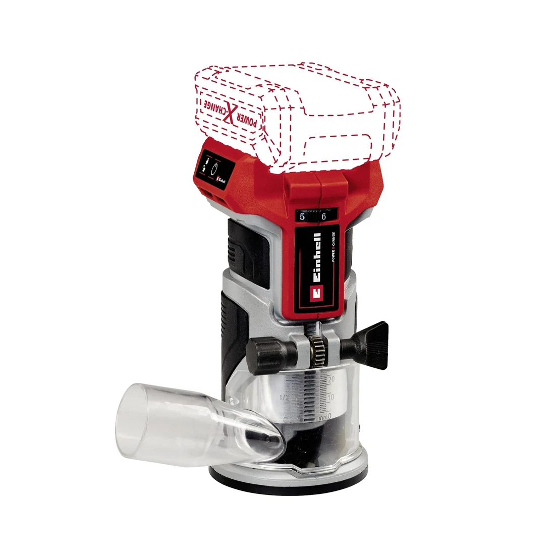 TP-ET18-Li-BL-Solo Einhell aku glodalica Power X-Change TP-ET 18 Li BL - Solo