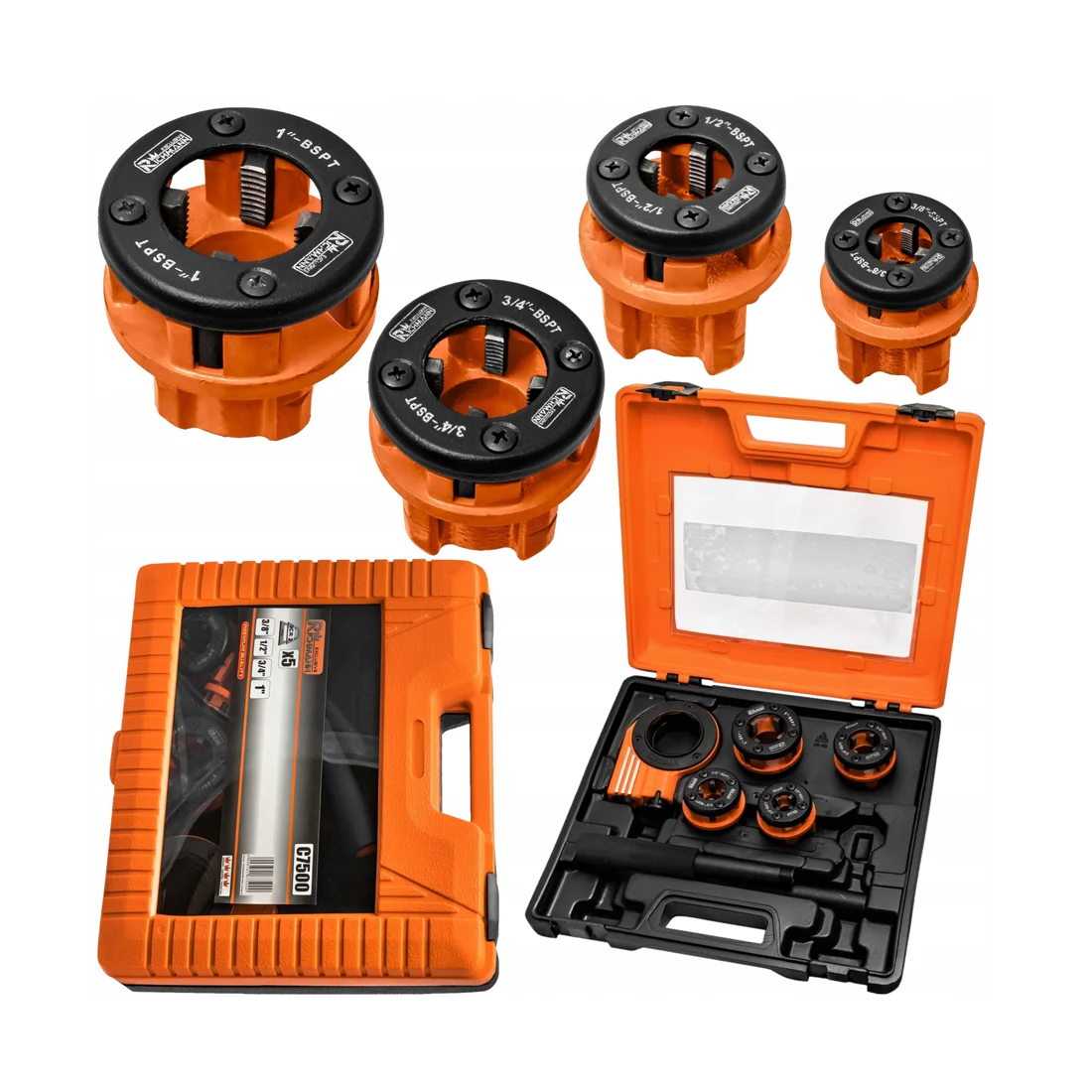 RICHMANN 5-dijelni set nareznica za cijevi - C7500