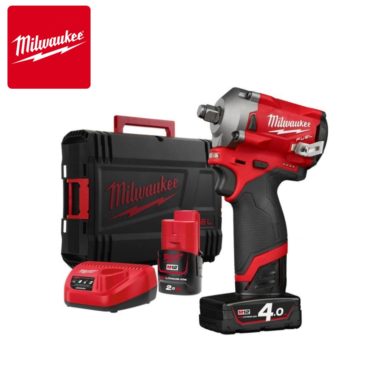 3-4 Milwaukee aku udarni odvijač M12 FIWF12-422X 1/2" 339Nm