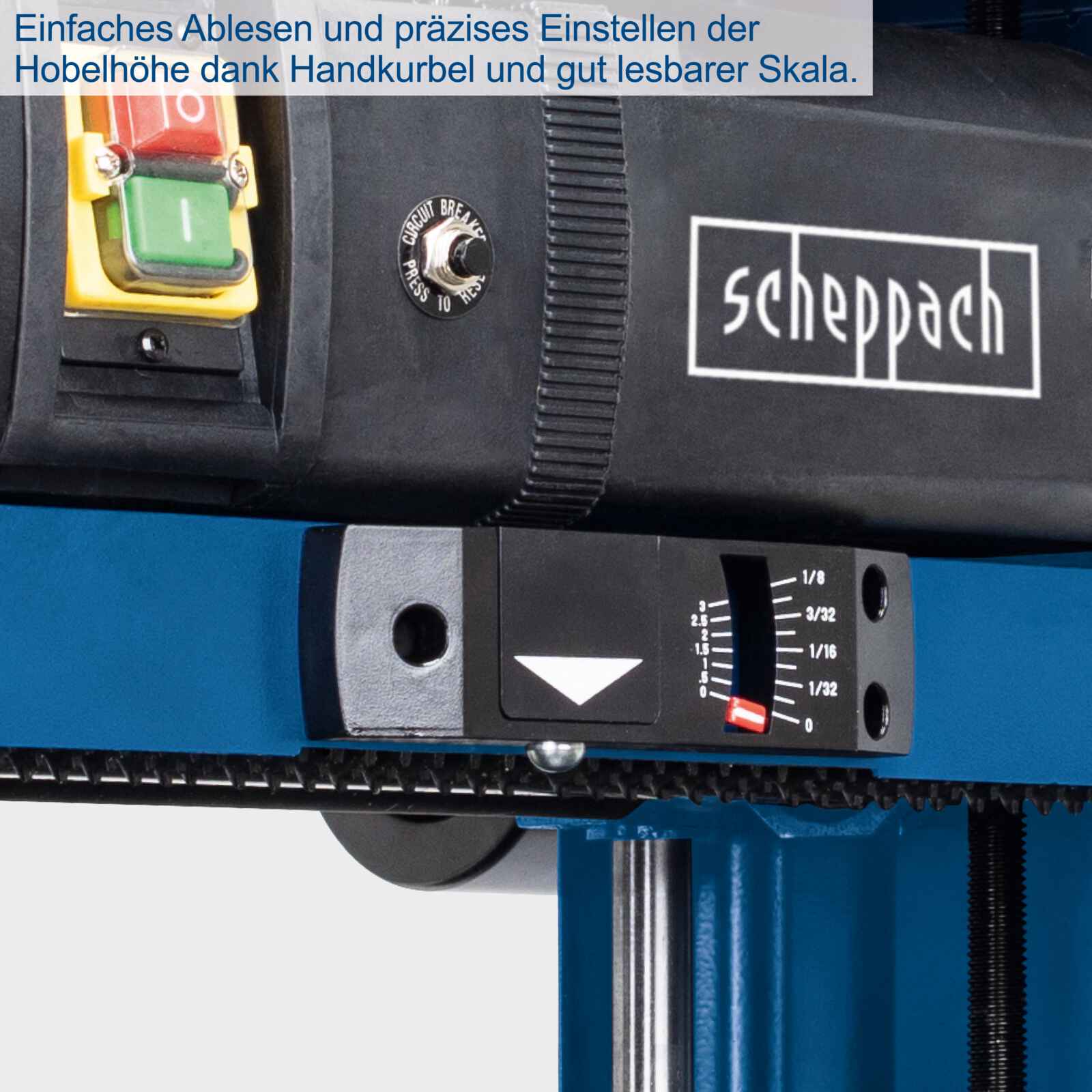 Scheppach debljača dihtarica PLM1800