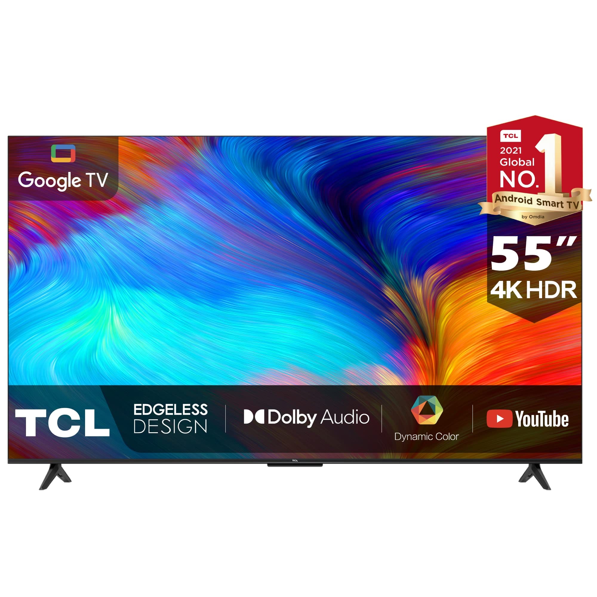 81TsN7kOIgL TCL televizor 55'' 55P635 4K HDR TV Smart Android GOOGLE TV