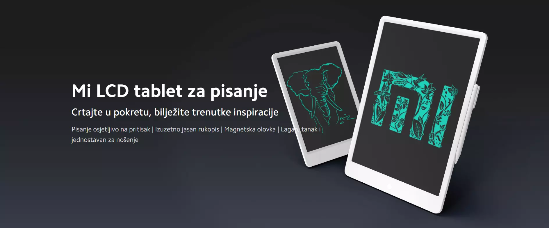XIAOMI Mi tablet za pisanje i crtanje 13.5"