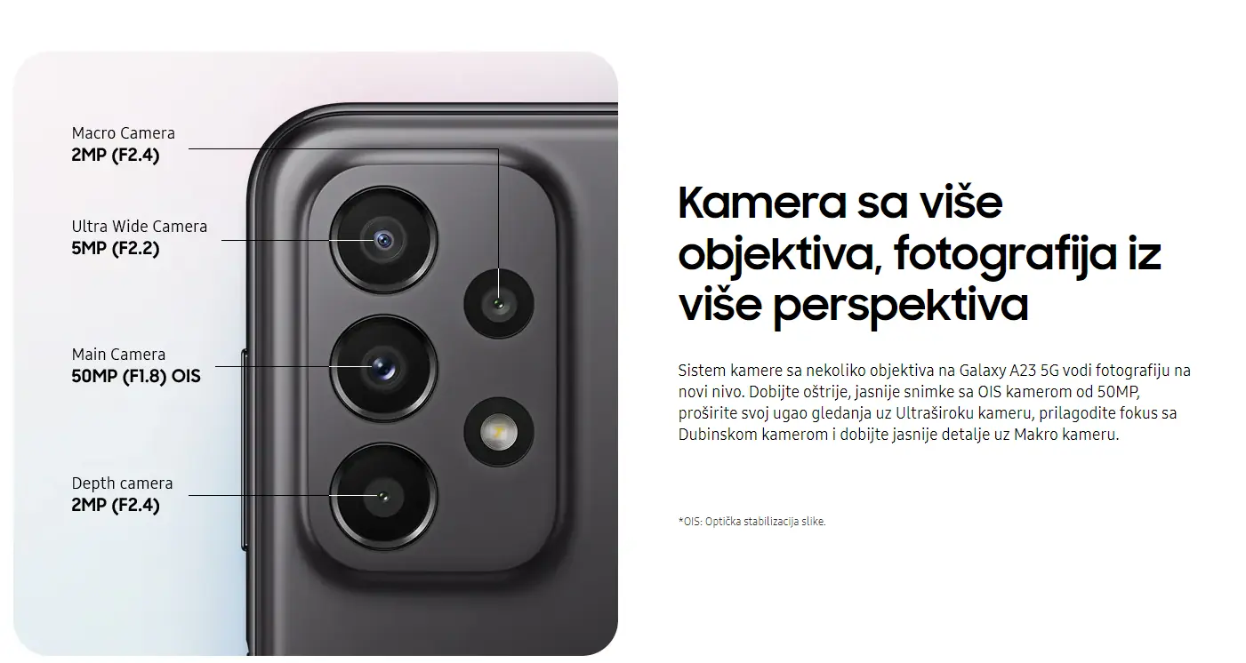 samsunga23 Mobilni telefon Samsung Galaxy A23 5G