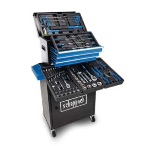 Scheppach SET kolica za alat sa 70  komada pribora TW1200
