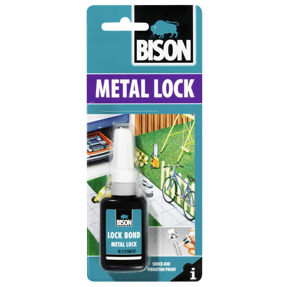 Bison ljepilo Metal lock L0406061 Bison ljepilo Metal Lock L0406061
