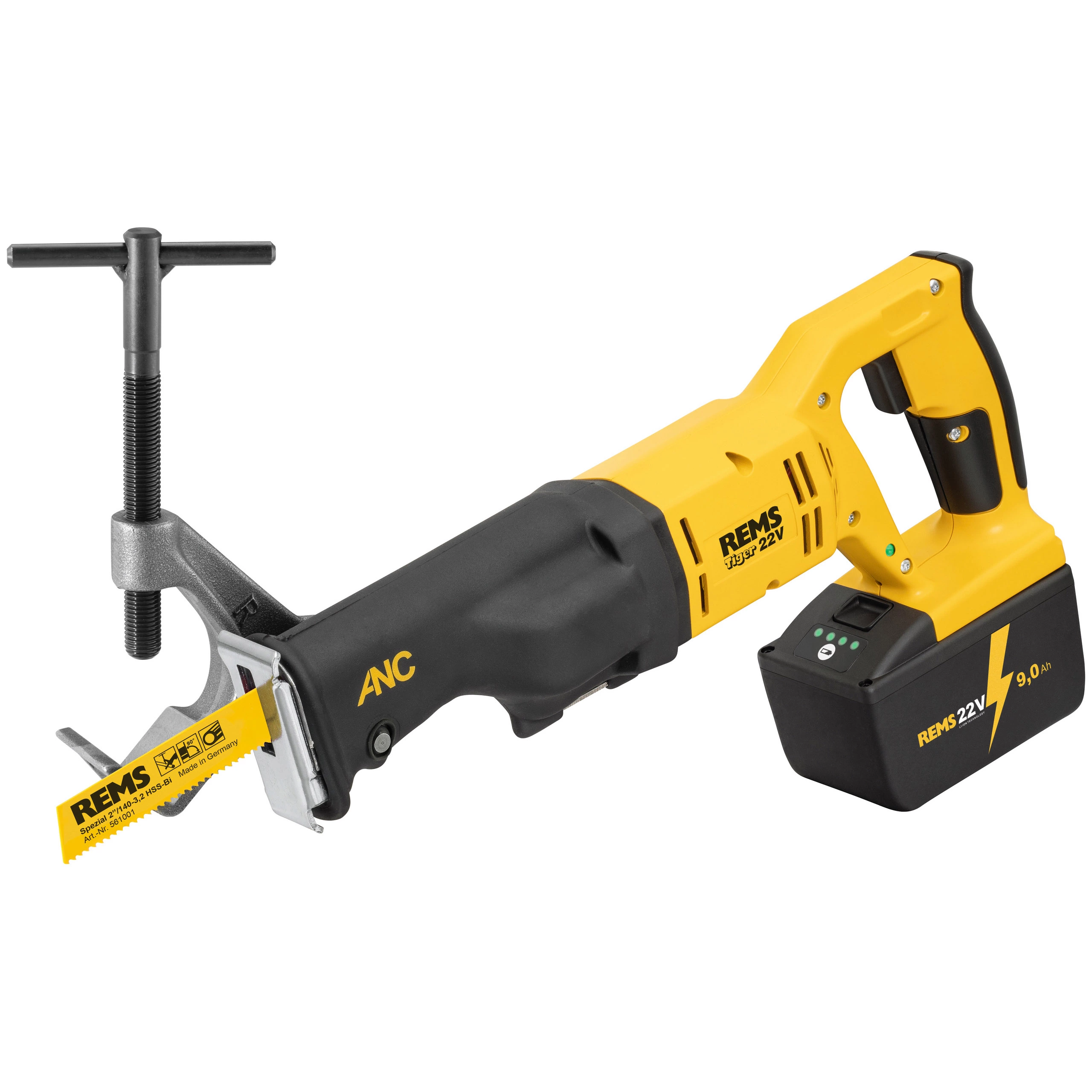 REMS aku recipročna pila lisičji rep Tiger 22 V Ve Komplet 560053 R220 Kit REMS aku recipročna pila lisičji rep Tiger 22 V Ve Komplet 560053 R220 Kit