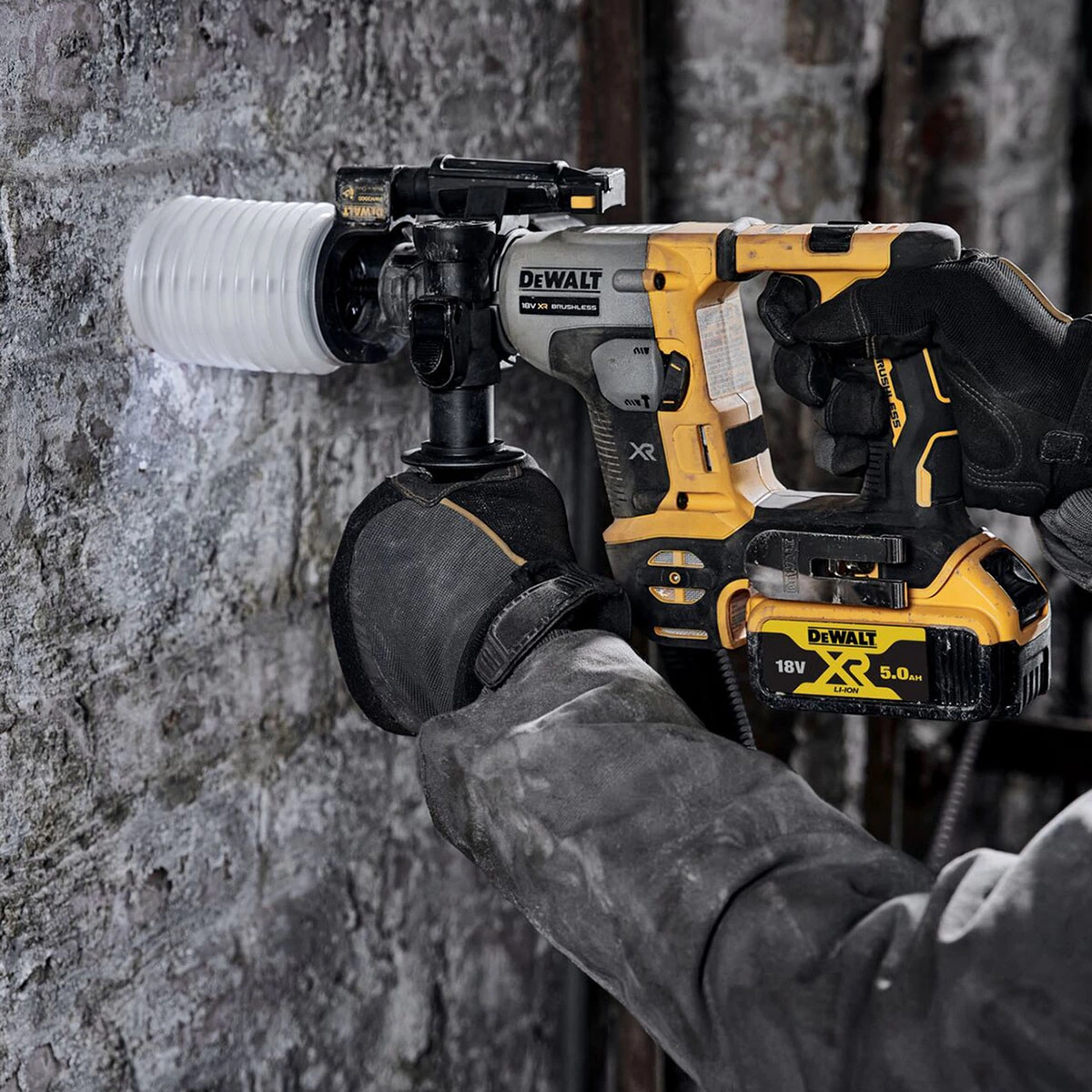 DeWALT aku udarna čekić bušilica DCH172P2 SDSPLUS 2 x 5 Ah 18 V