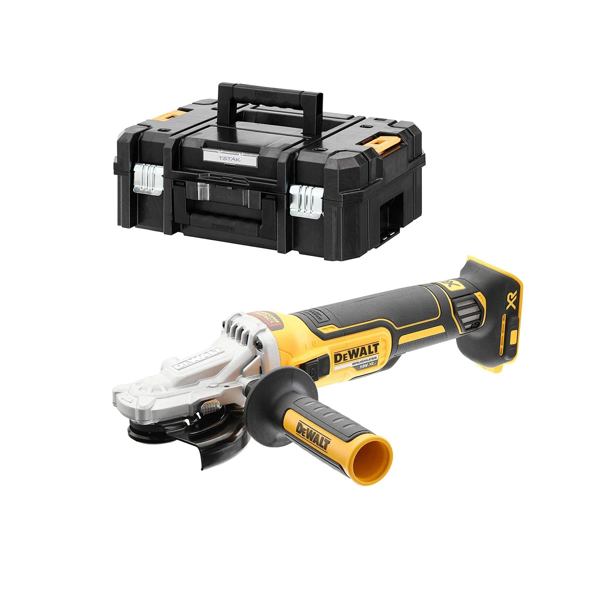 DeWALT aku ugaona kutna brusilica DCG405FNT 18V 125mm Solo DeWALT aku ugaona kutna brusilica DCG405FNT 18V 125mm Solo