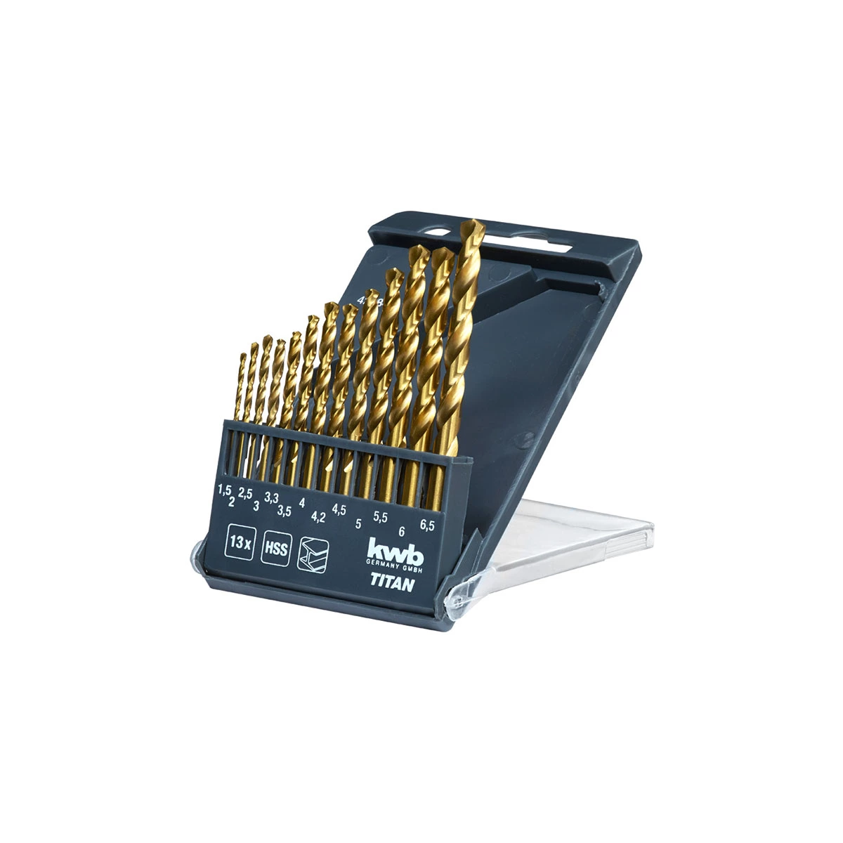 KWB 13-dijelni set Titanium borera za metal 49429844 KWB 13-dijelni set Titanium borera za metal 49429844