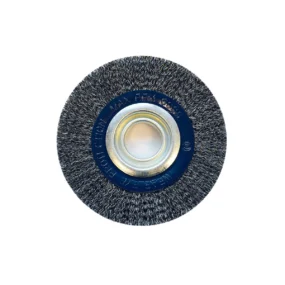 Raxx čelična četka okrugla valovita prihvat 31.75 mm