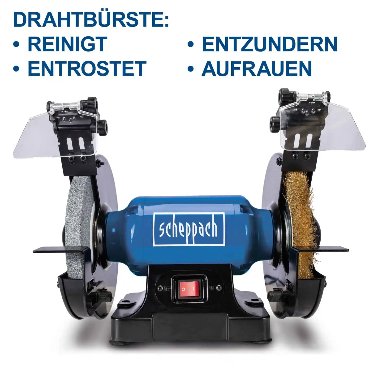 Scheppach stona dvostrana brusilica SM200LB