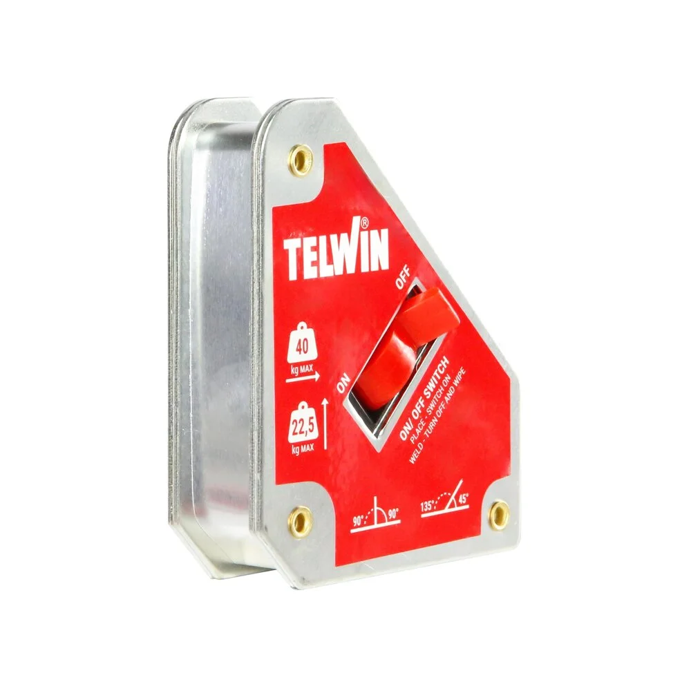 804255 TELWIN magnetno vinklo za varenje 40kg ON/OFF 804255