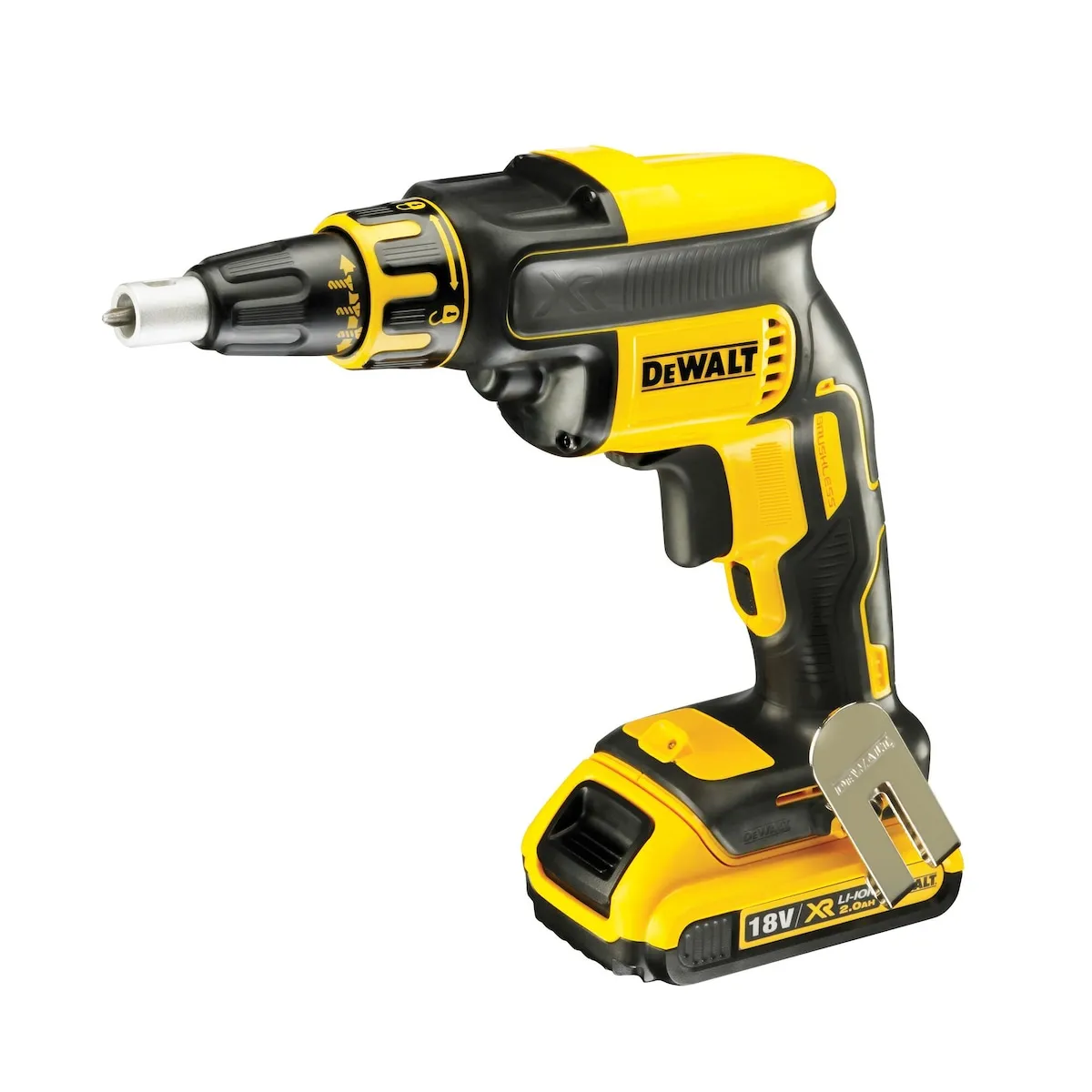 DeWalt aku odvijač-šauber 18V 2X2.0Ah 1/4'' DCF620D2- Kit