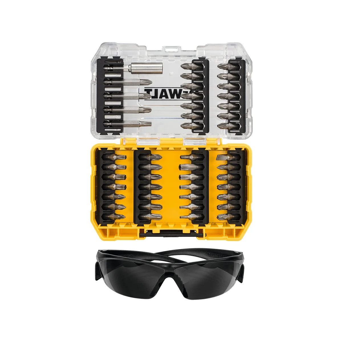 DeWalt 47dijelni set bitova DeWalt 47-dijelni set bitova + zaštitne naočale DT70703