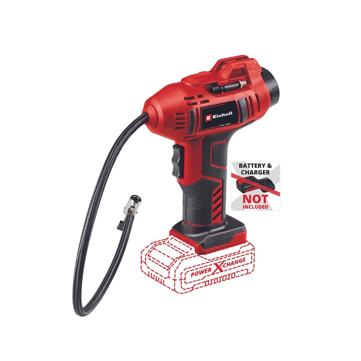 Einhell aku auto kompresor Einhell aku auto kompresor Power X-Change CE-CC 18 Li-Solo