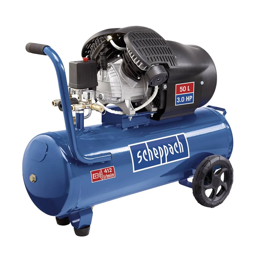 HC53DC Scheppach kompresor za vazduh HC53DC 50L