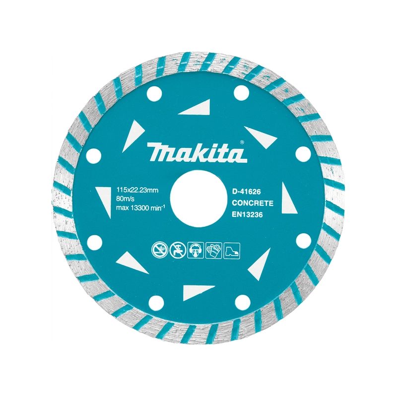 Makita dijamantska ploča za suvo rezanje betona 115x22.23 mm D-41626 Makita dijamantska ploča za suvo rezanje betona 115x22.23 mm D-41626