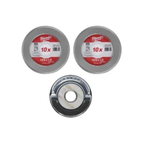 Milwaukee 20-dijelni set reznih ploča 125x 1.0 mm + FIXTEC matica