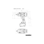 Metabo aku udarni odvijač SSW 18 LTX 1750 BL - Solo