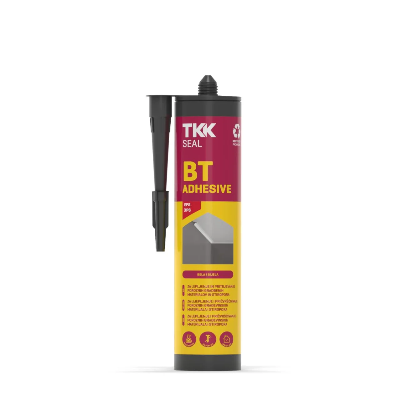 Tkk silikon TEKAFIX BT montažno ljepilo 300ml Tkk silikon TEKAFIX BT montažno ljepilo 300ml