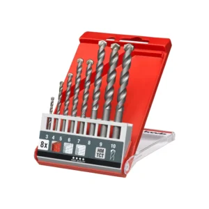 KWB 8-dijelni set borera za kamen i beton 3-10 mm