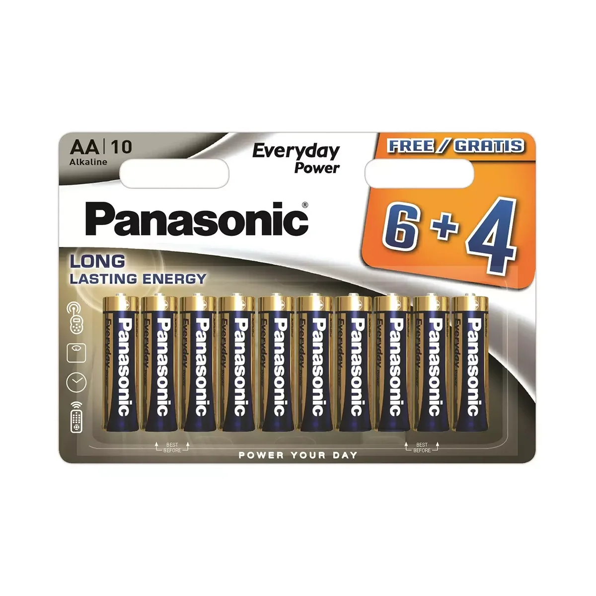 LR6EPS10w Panasonic baterija alkalna AA 10/1 LR6EPS/10BW
