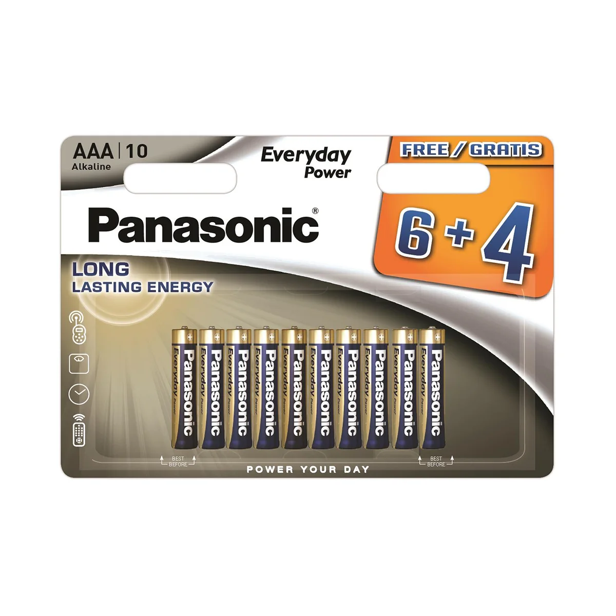 Panasonic baterija alkalna AAA Panasonic baterija alkalna AAA LR03EPS/10BW 6+4F