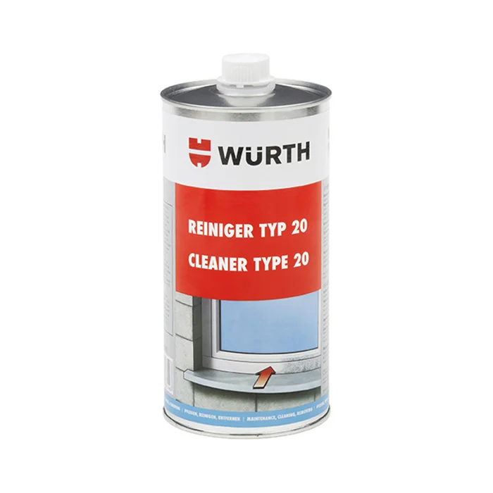 Wurth čistač plastike TIP20 PVC 1L Wurth čistač plastike TIP20 PVC 1L 089210011