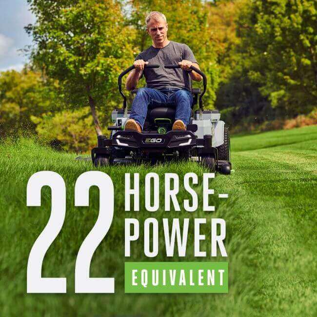 Ego Power aku traktor kosačica kosilica Z6 ZERO TURN ZT4201E-L