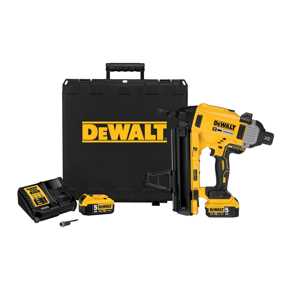 DCN890P2 DeWalt aku pištolj za eksere-beton 18V DCN890P2 Kit