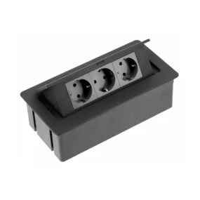 GTV AE-PBSC3GS-20N utičnica SOFT 3xSCHUKO AC220-240V 50 / 60Hz IP20 1.5 m